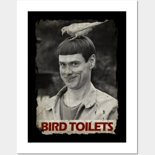 Bird Toilets Posters and Art